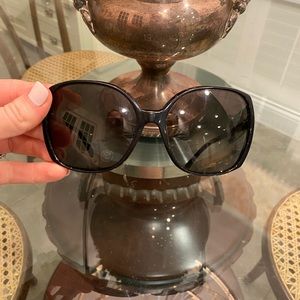 2 pair Chanel sunglasses